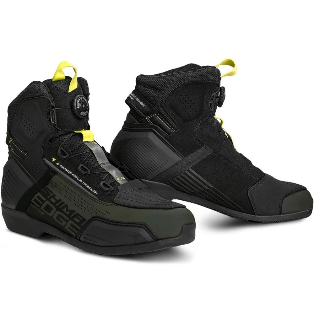 SHIMA Edge Vented, Motorcycle Shoes for Men